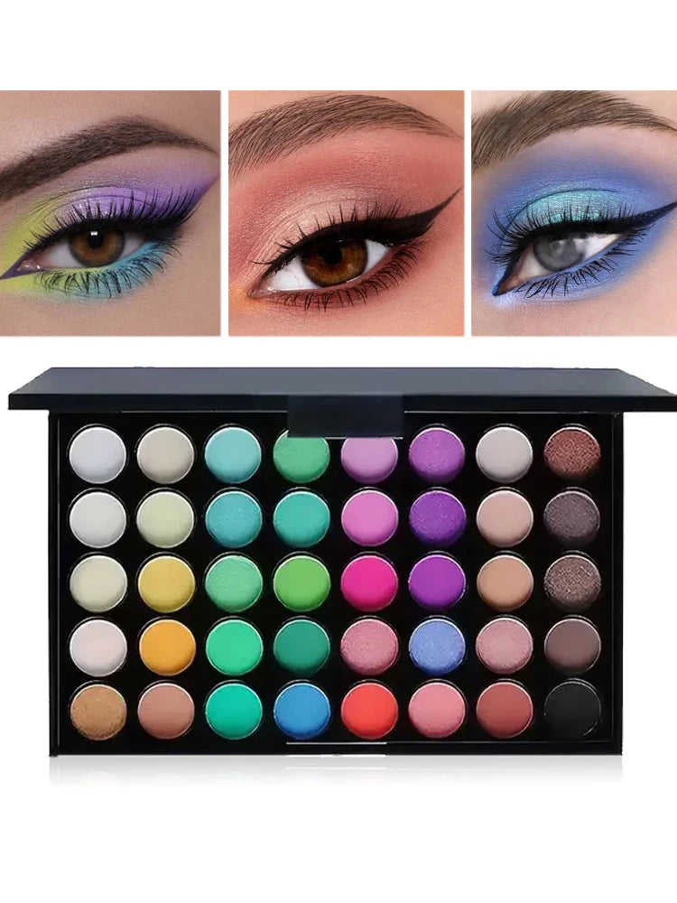 The 40-Color Glitter Eyeshadow Palette