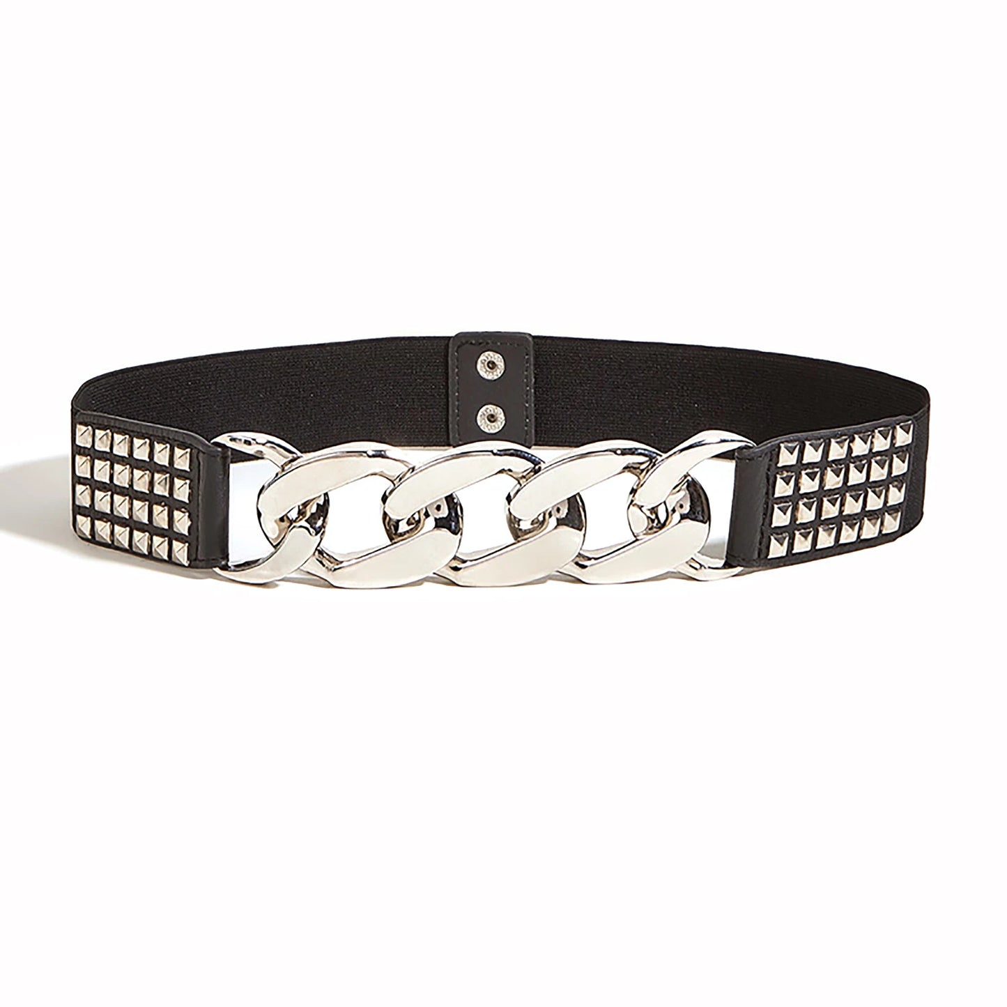 The Studded Punk Elastic Chain Belt
