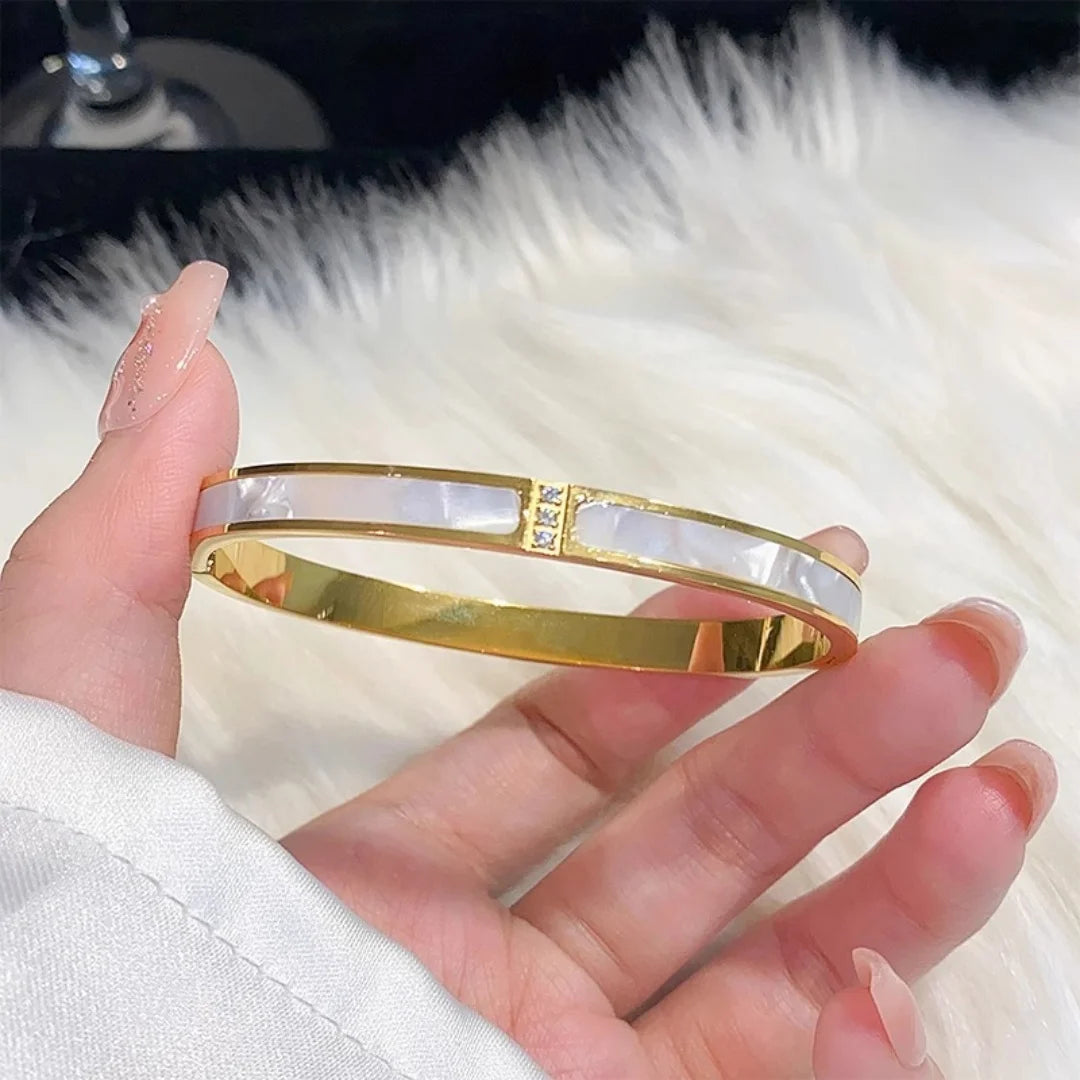 The Starry Sky Titanium Bangle
