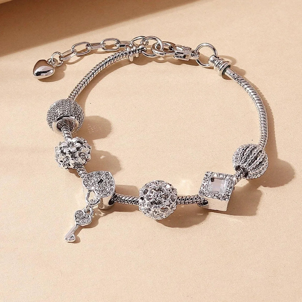 The Beaded Charm Bracelet