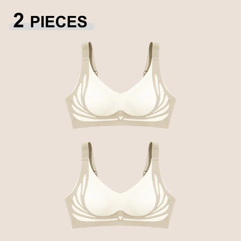 The Angel Wings Seamless Push-Up Bra
