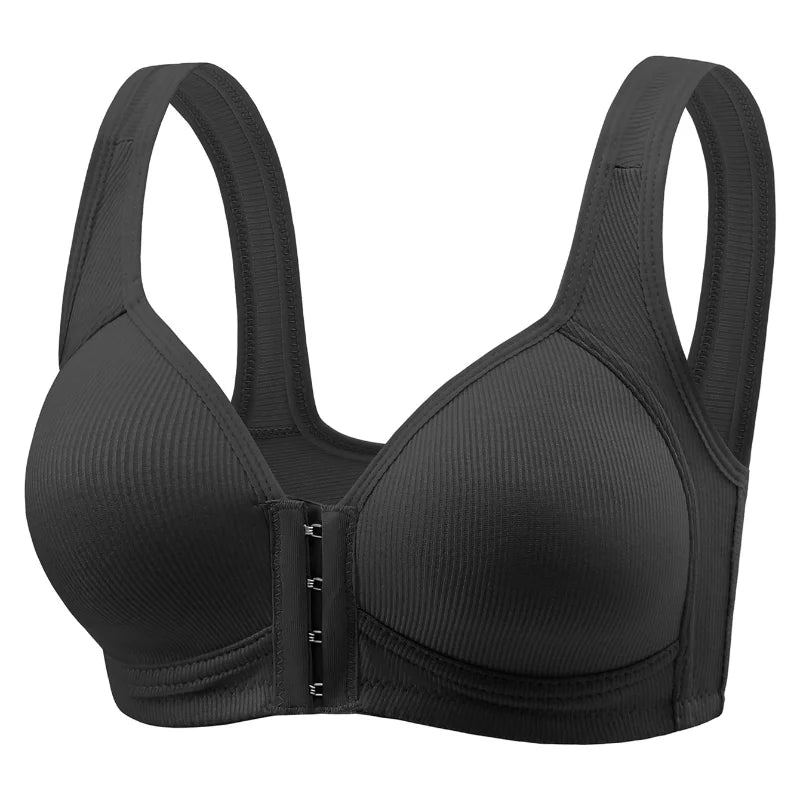 The Wire-Free Front Closure Comfort Bra