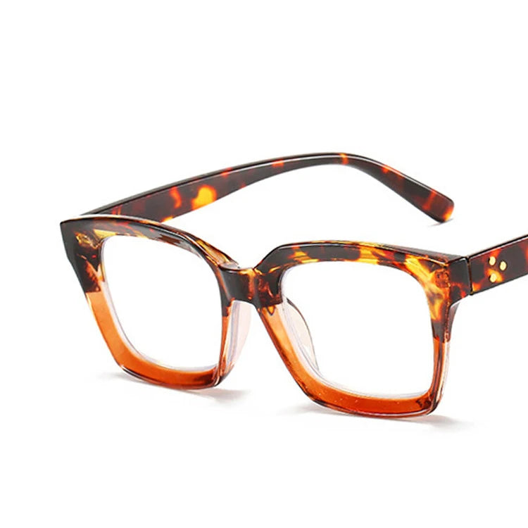 The Big Square Clear Computer Glasses
