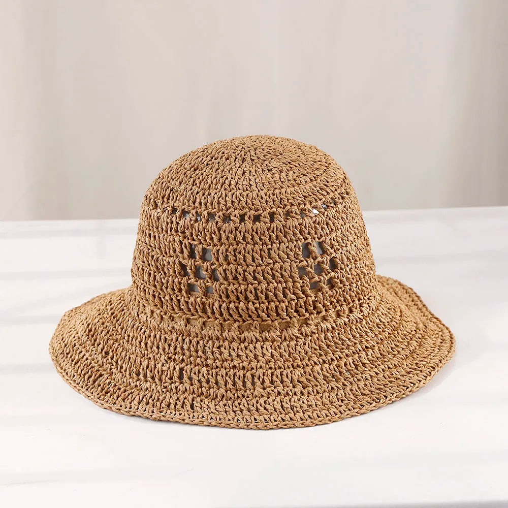 The Y2K Korean Handwoven Panama Hat