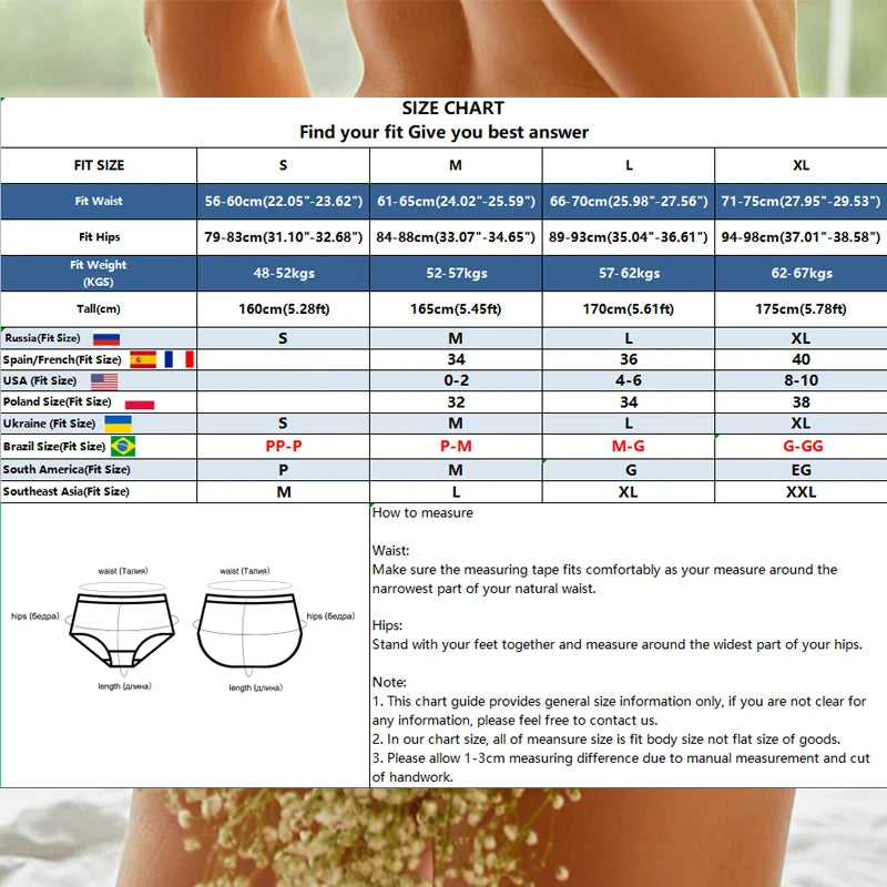 The 4-Pack Cotton Lace G-String Set