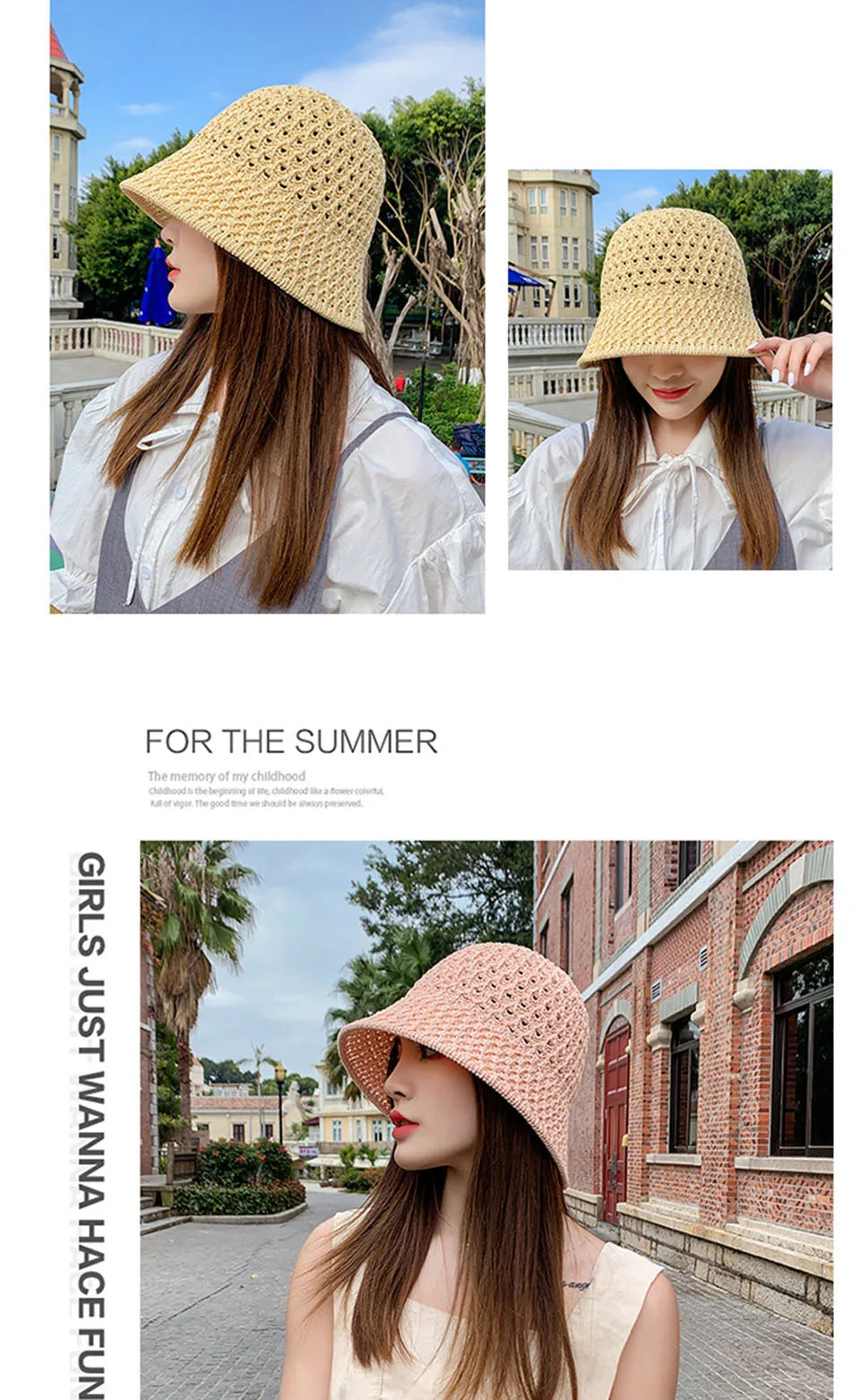 The Straw Panama Visor