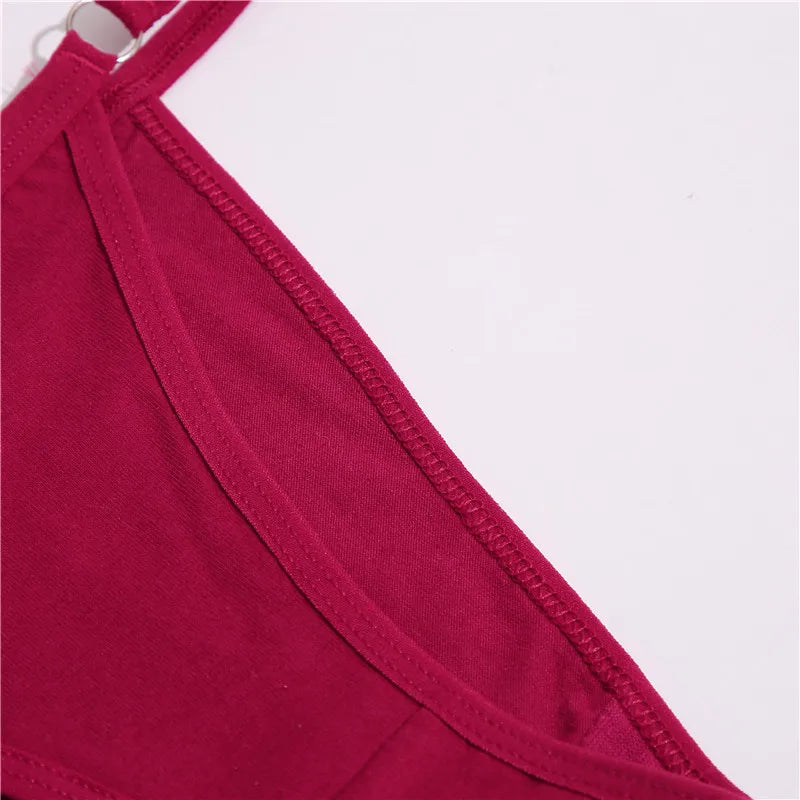 FINETOO 3Pcs/set Cotton Briefs Panties Women Sexy Low Waist Underwear M-2XL Ladies Cotton Underpants Soft Feamle Lingerie 2026
