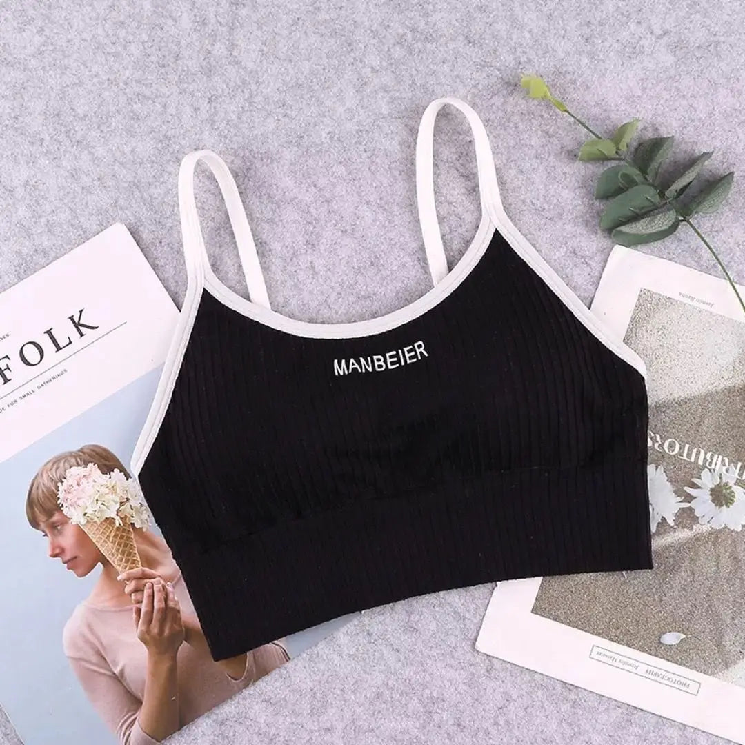 The Cotton Comfort Crop Sports Bra