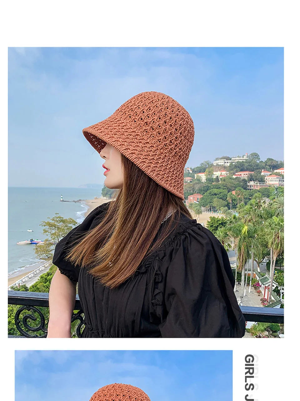 The Straw Panama Visor
