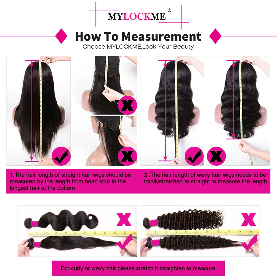 The Body Wave Transparent Lace Front Wig