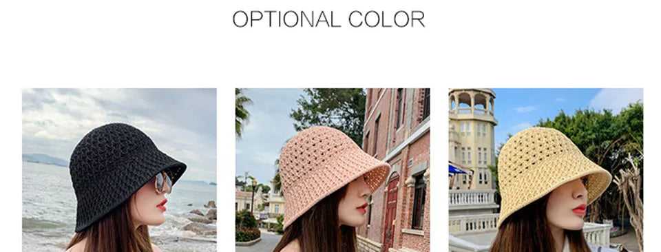 The Straw Panama Visor