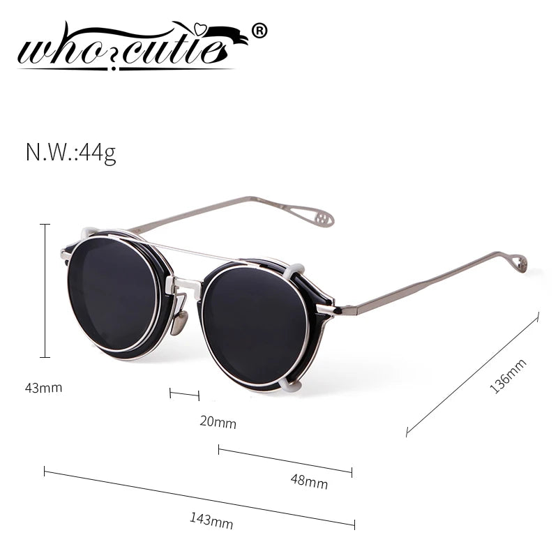 The Steampunk Flip-Up Goggles