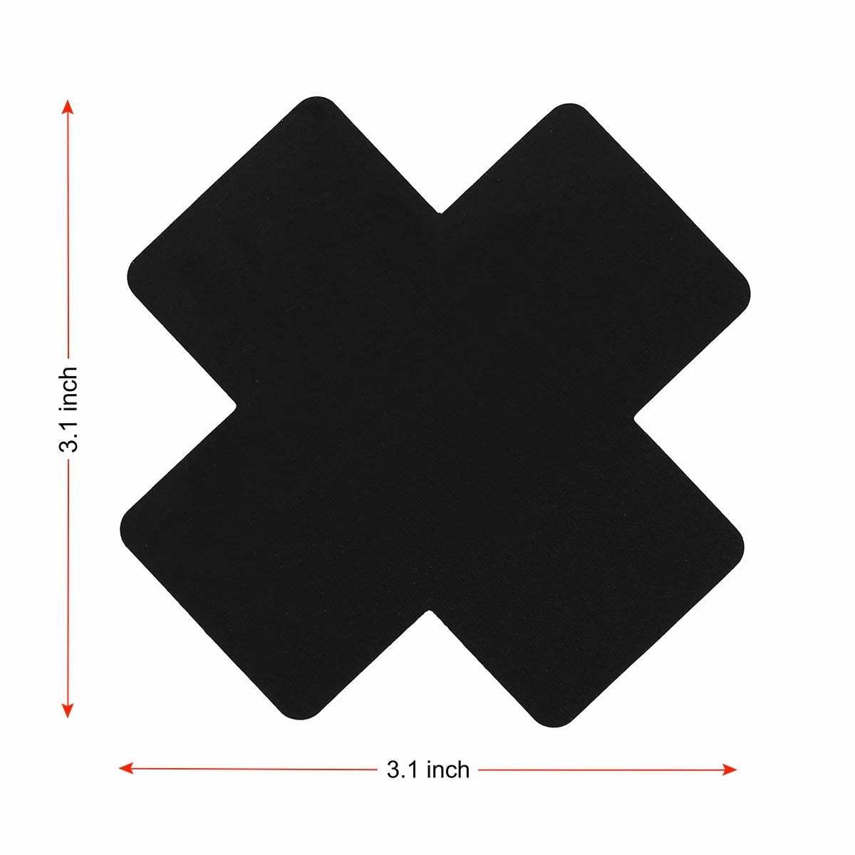 The 20-Pack Satin Nipple Cover Stickers