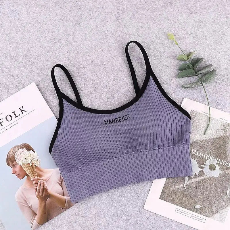 The Cotton Comfort Crop Sports Bra