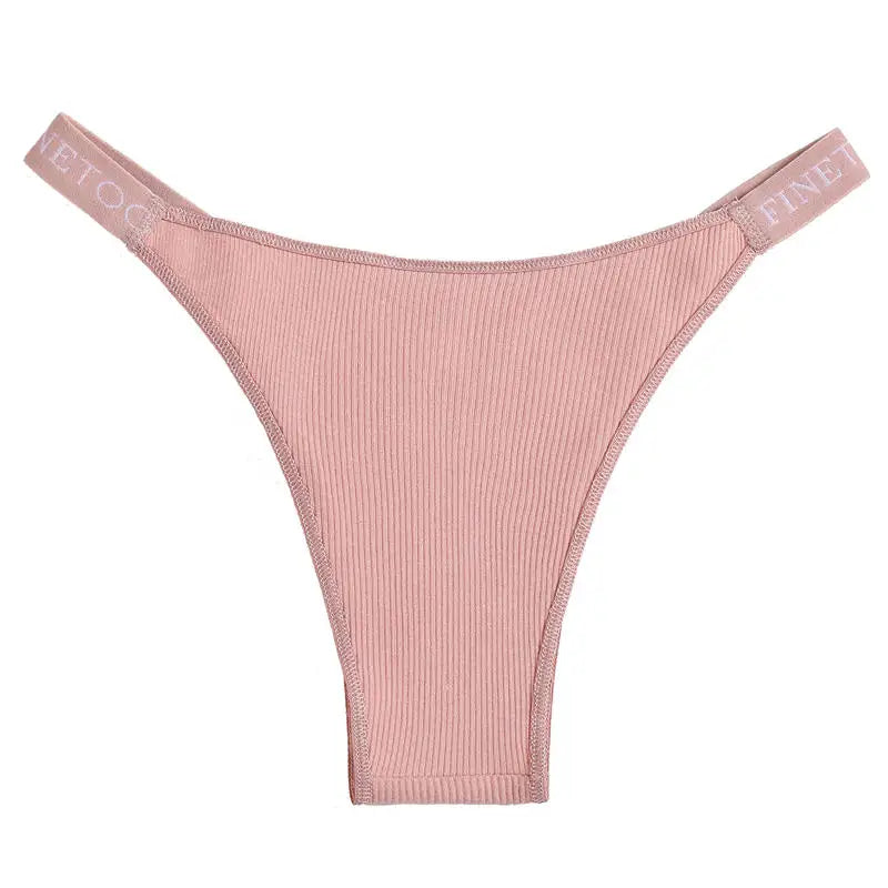The 3-Pack Solid Cotton Brief and Thong