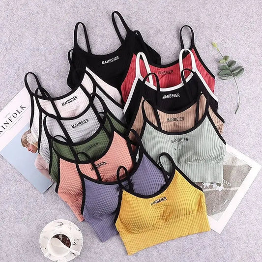 The Cotton Comfort Crop Sports Bra