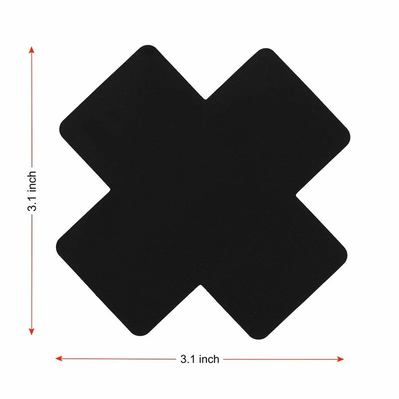 The 20-Pack Satin Nipple Cover Stickers