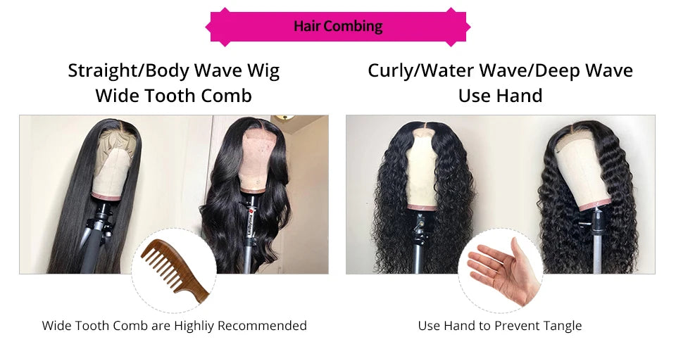 The Body Wave Transparent Lace Front Wig