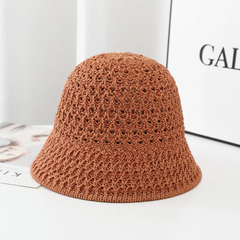The Straw Panama Visor