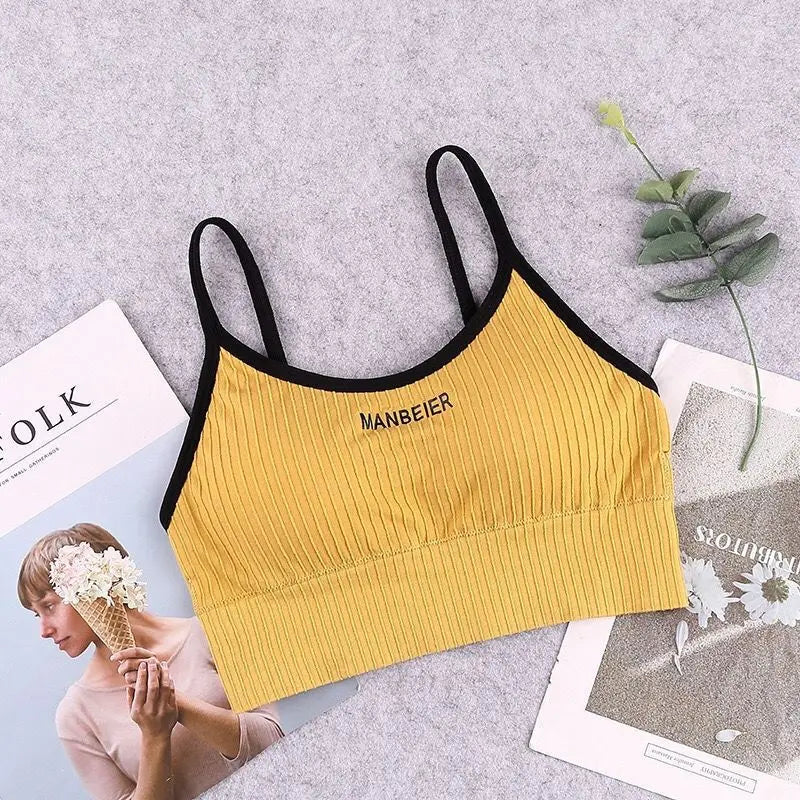 The Cotton Comfort Crop Sports Bra