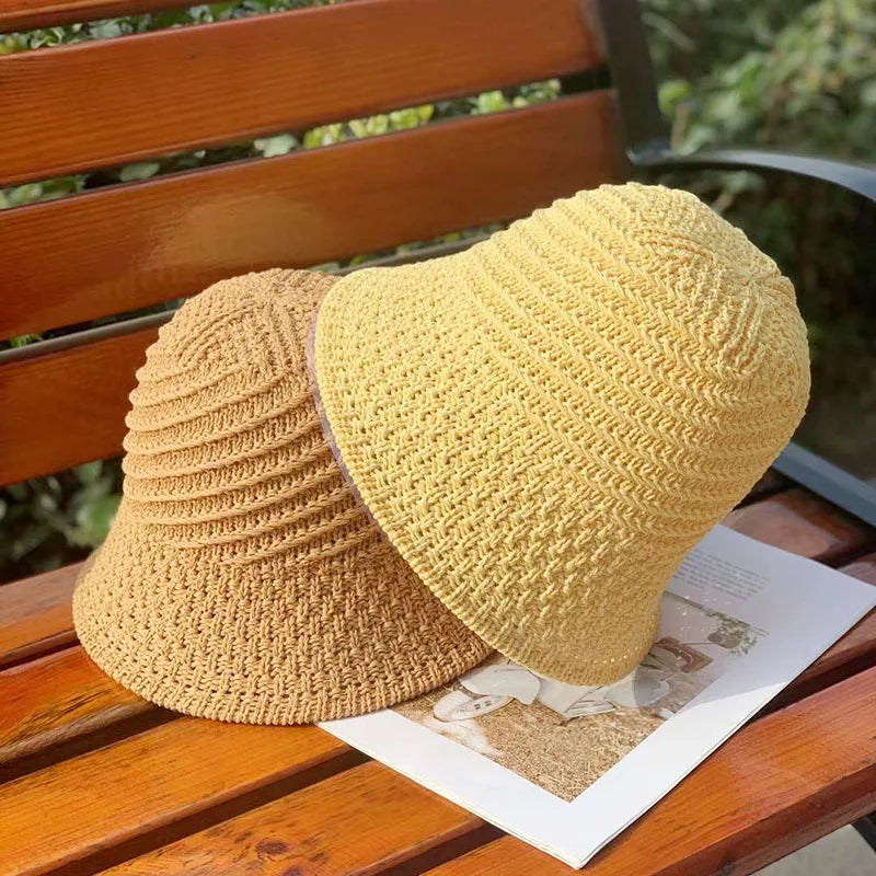 The Straw Panama Visor