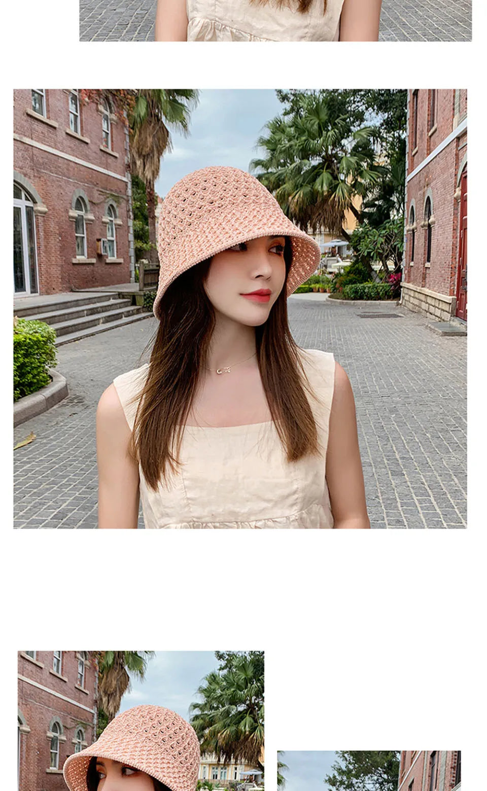 The Straw Panama Visor