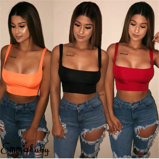 The Slash Neck Strap Sports Tank