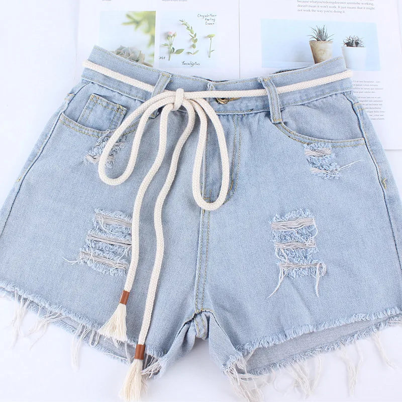 The Tassel Braided Rope Waist Belt