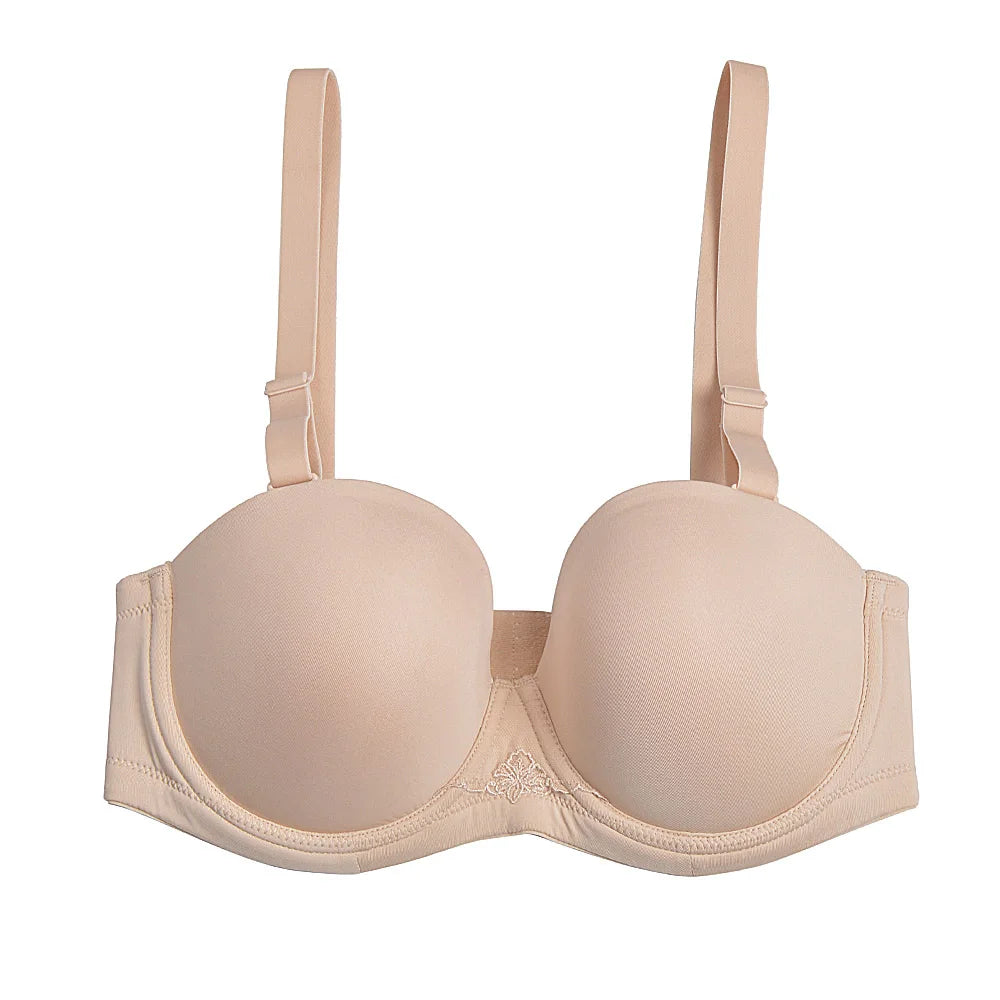 New Bras For Women Sexy Everyday Plus Size Multiway Anti-slip Unpadded Minimizer Bra 32 34 36 38 40 42 44 B C D E F G H