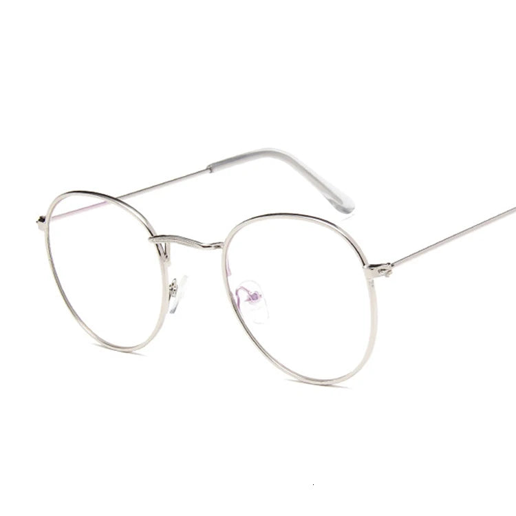 The Vintage Round Gold Eyeglasses