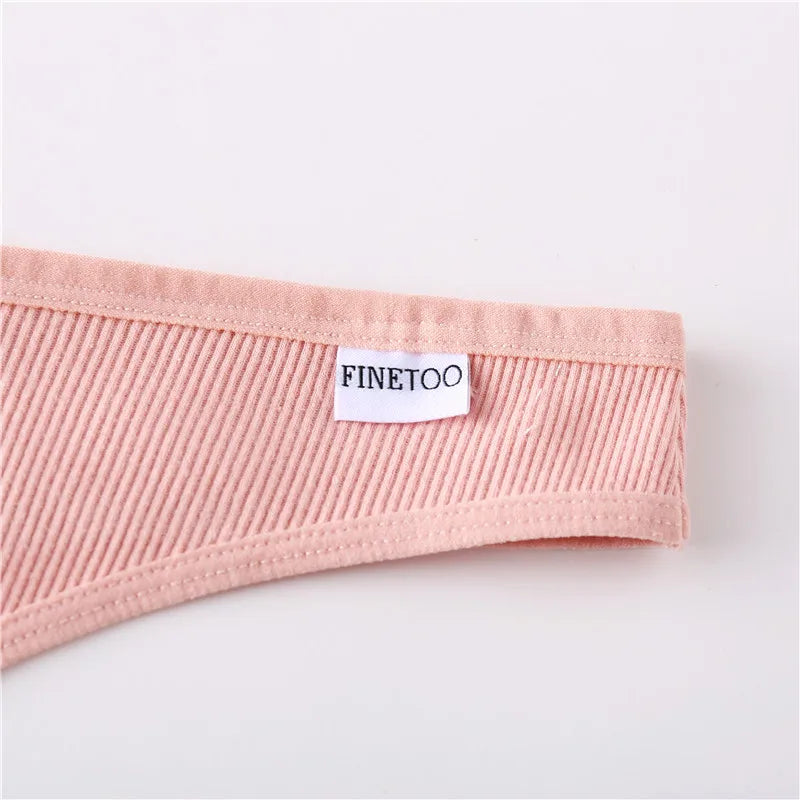 The 3-Pack Cotton Low Waist Thong Set
