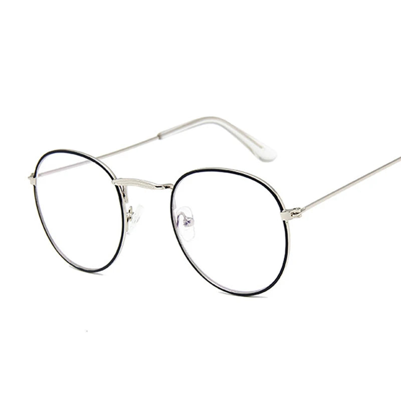 The Vintage Round Gold Eyeglasses
