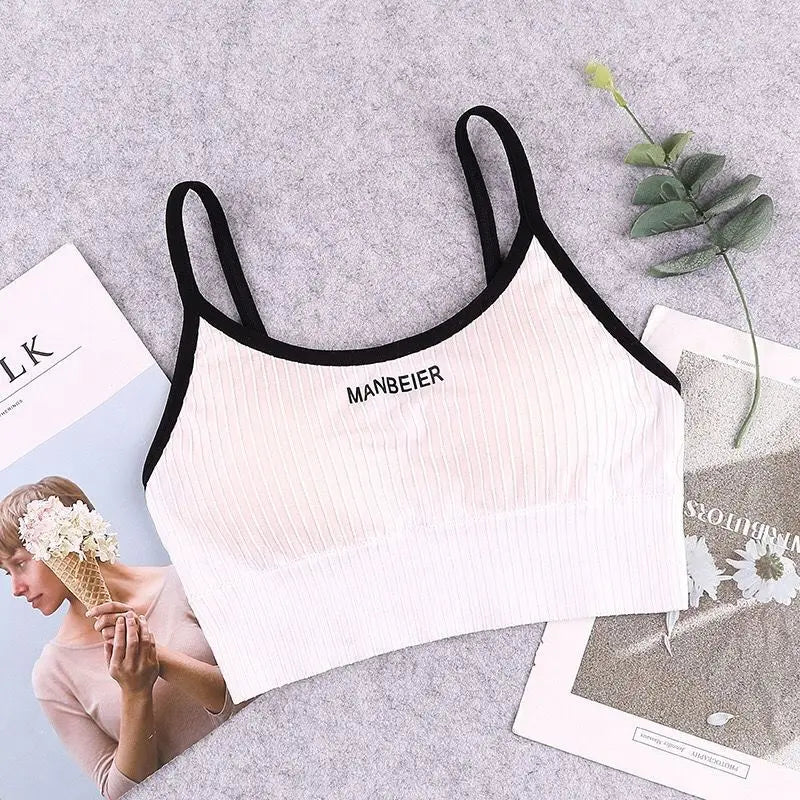 The Cotton Comfort Crop Sports Bra