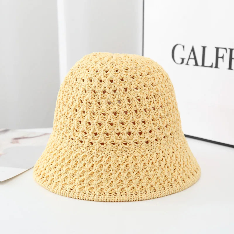 The Straw Panama Visor