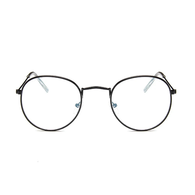 The Vintage Round Gold Eyeglasses