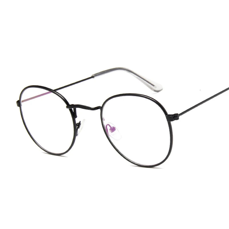 The Vintage Round Gold Eyeglasses