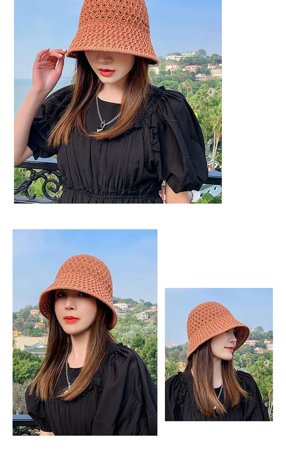 The Straw Panama Visor