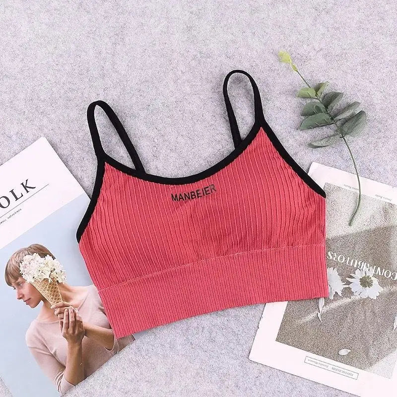 The Cotton Comfort Crop Sports Bra