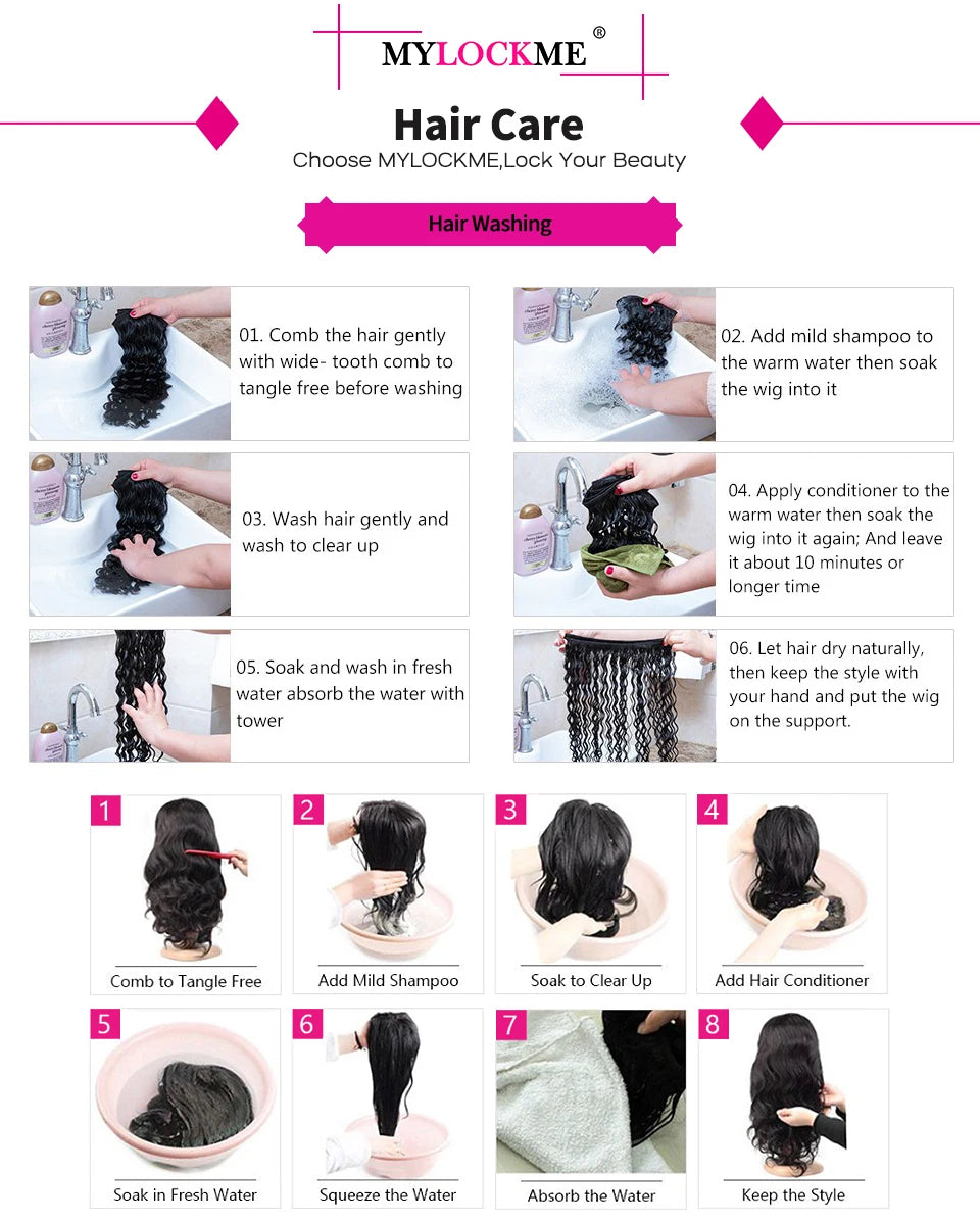 The Body Wave Transparent Lace Front Wig