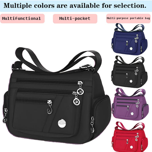 The Nylon Multi-Compartment Crossbody