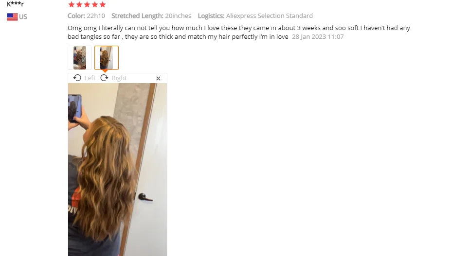 The 20-Inch Long Wavy Clip-In Hairpiece Set (4pcs)