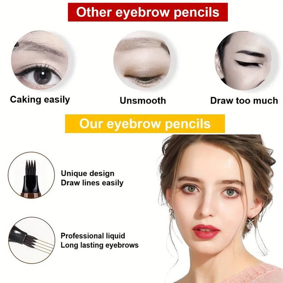 The 4-Fork Microblading Brow Pen