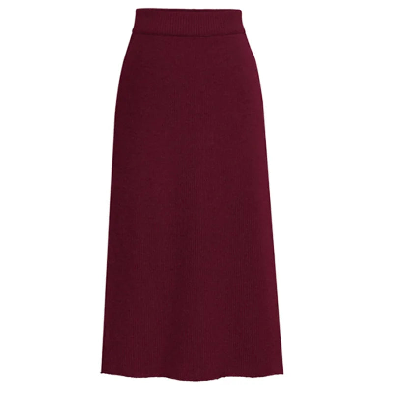 The Woolen Split Hip Midi