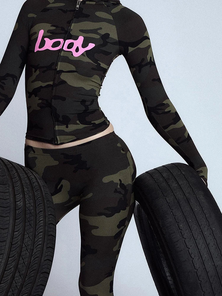 The Zip Hoodie Legging Set