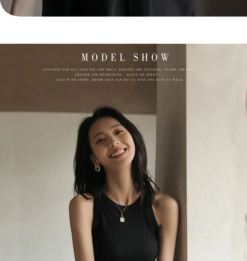 The Bare Navel Backless Crop Vest