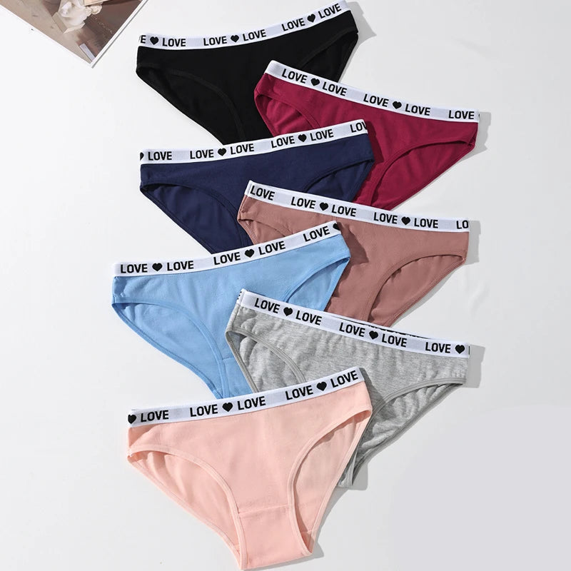 The 7-Pack Striped Cotton Panty Set