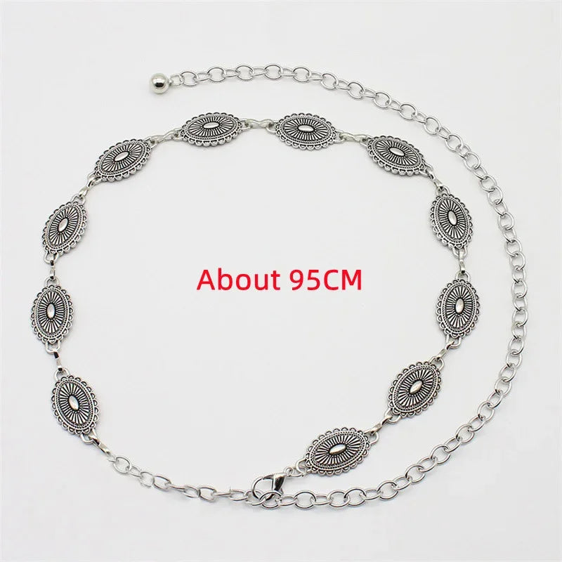 The Boho Metal Waist Chain
