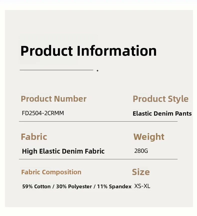 High Waist Cross Fit Women's Skinny Jeans Elastic Fitness Casual Pants Cotton Polyester Inner Lining Running Exercise Jeans