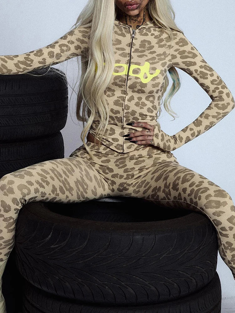 The Zip Hoodie Legging Set