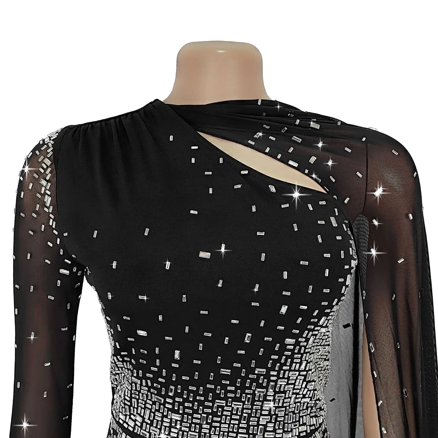 The African Rhinestone Party Gown